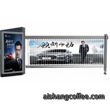 青岛广告道闸 智能广告道闸安装案例 - {dede:global.cfg_webname/}