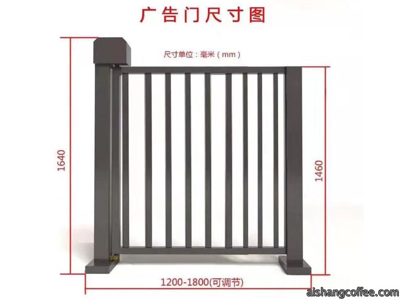 青岛广告门 栅栏门安装案例 - {dede:global.cfg_webname/}